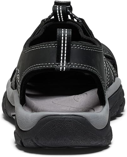 KEEN Men's Newport, Black Steel Grey, 8.5 UK : Amazon.co.za